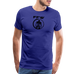 FFW Round Men's Premium T-Shirt - royal blue