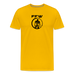 FFW Round Men's Premium T-Shirt - sun yellow