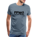FFW 2nd Men's Premium T-Shirt - steel blue