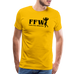 FFW Men's Premium T-Shirt - sun yellow