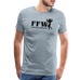 FFW Men's Premium T-Shirt - heather ice blue